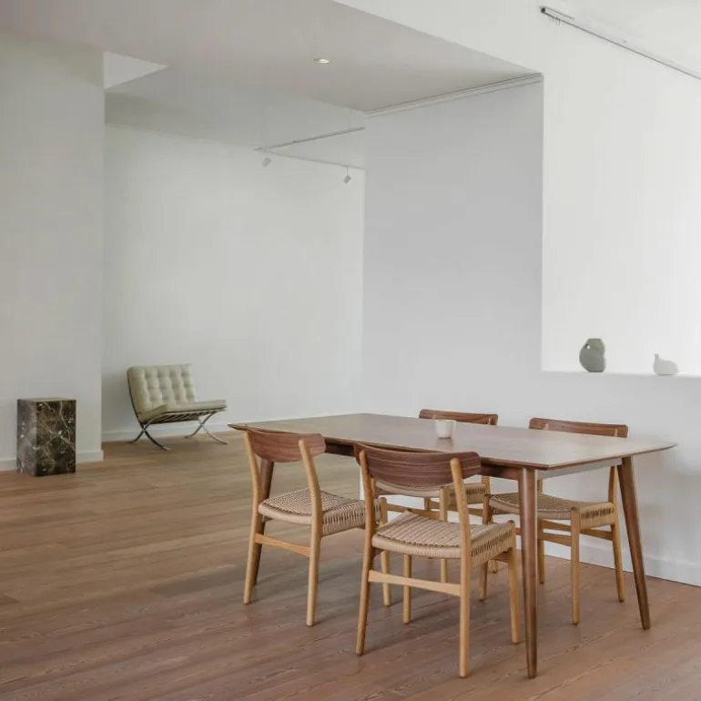 Retro Walnut Eettafel
