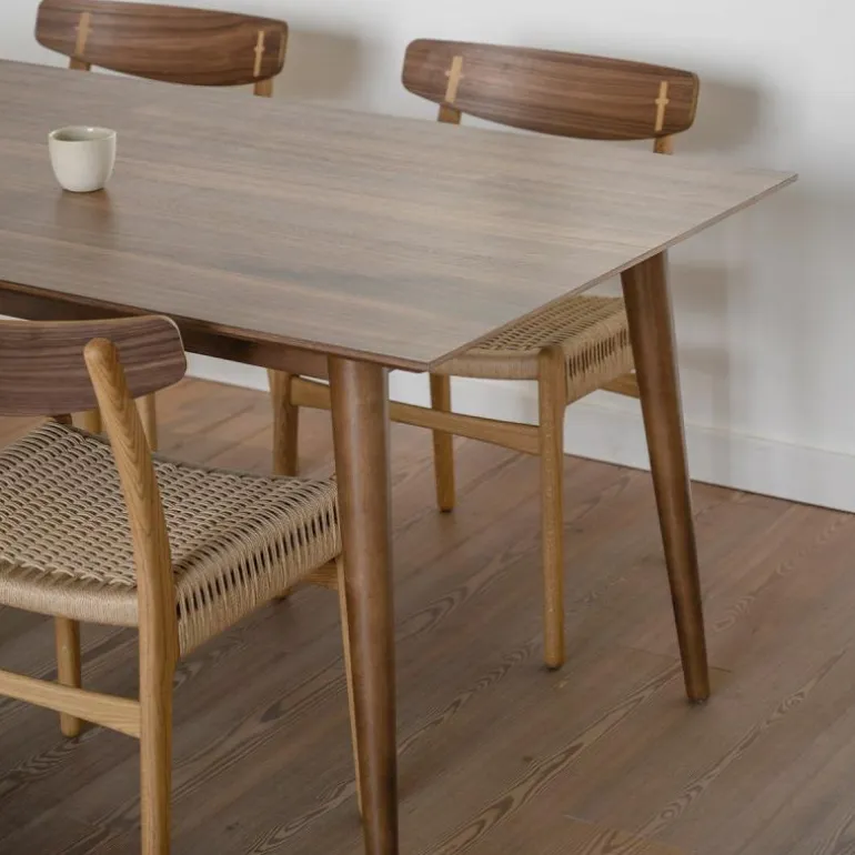 Retro Walnut Eettafel