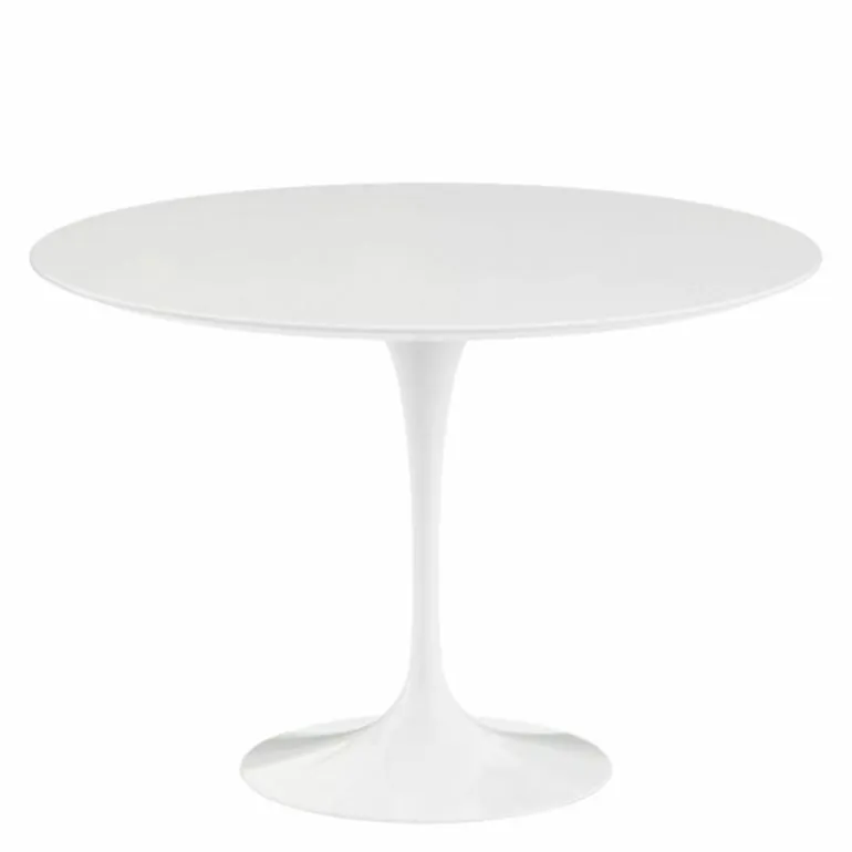 Saarinen Tulip Eettafel Met Wit Onderstel