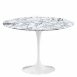 Saarinen Tulip Eettafel Met Wit Onderstel