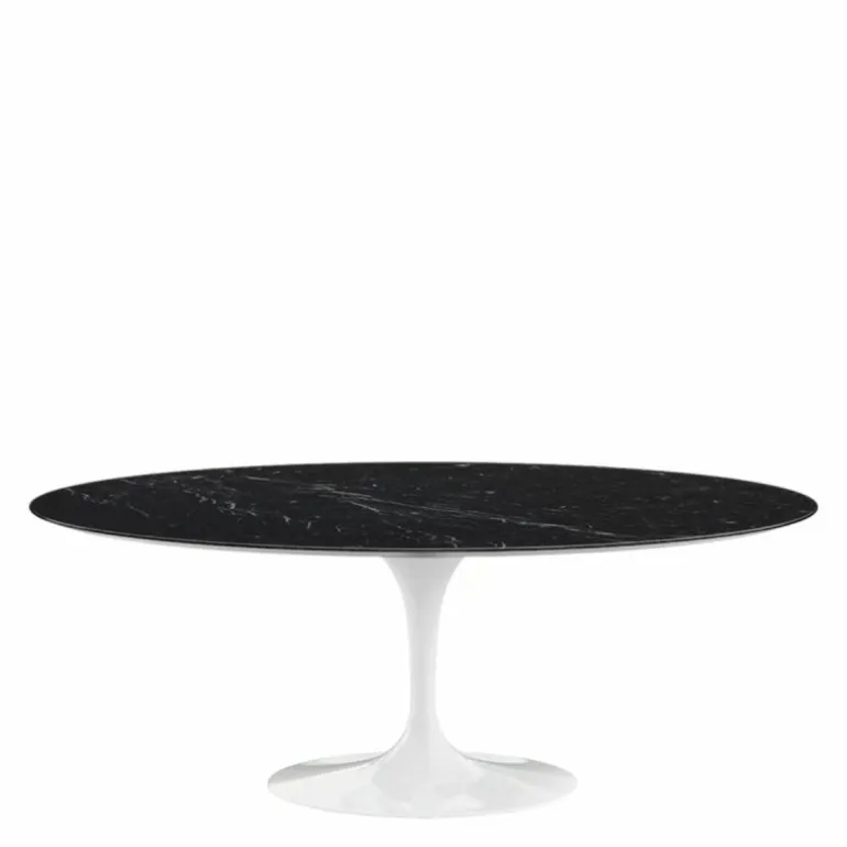 Saarinen Tulip Eettafel Met Wit Onderstel