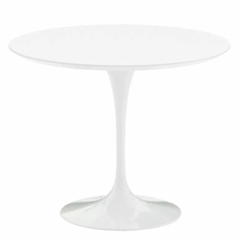 Saarinen Tulip Eettafel Met Wit Onderstel