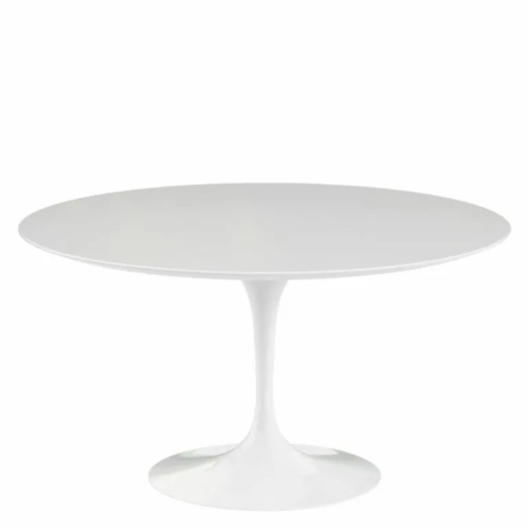 Saarinen Tulip Eettafel Met Wit Onderstel