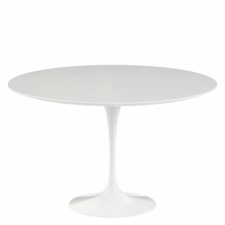 Saarinen Tulip Eettafel Met Wit Onderstel