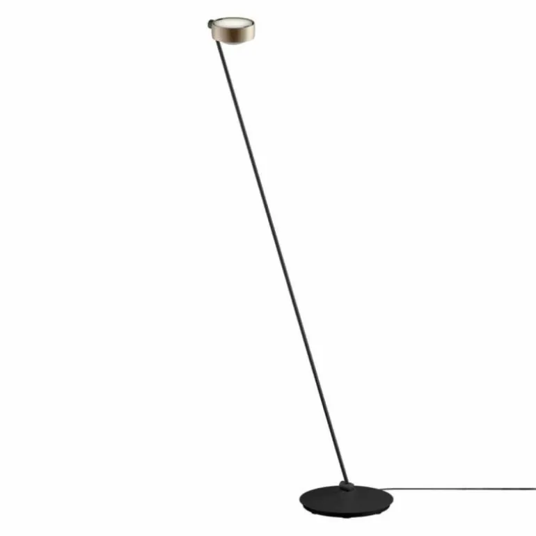 Sento Lettura Vloerlamp Met Zwart Onderstel