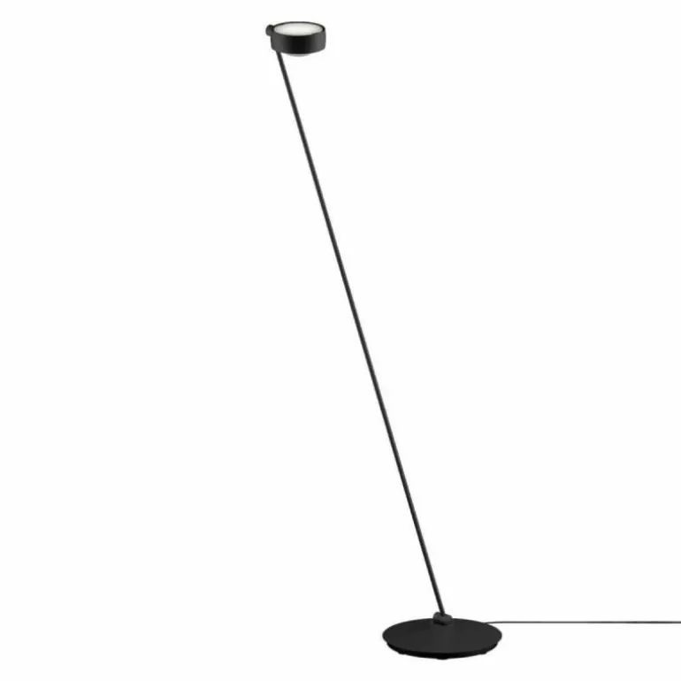 Sento Lettura Vloerlamp Met Zwart Onderstel