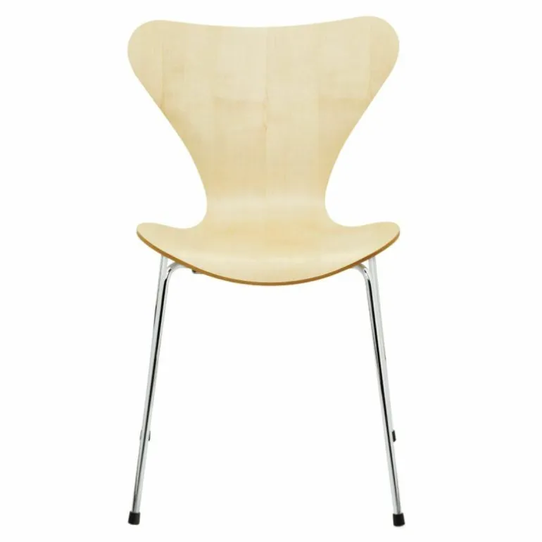 Series 7 Vlinderstoel Naturel Fineer