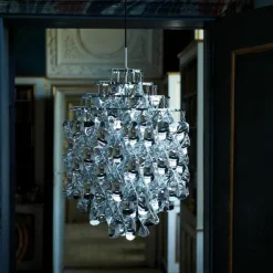 Spiral Silver Hanglamp