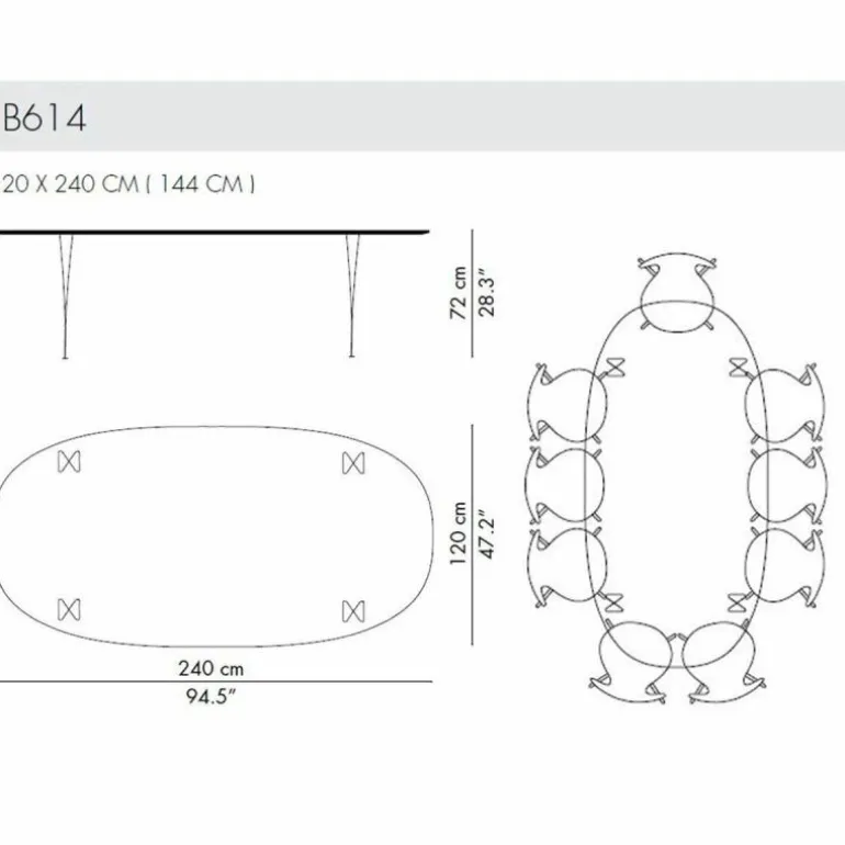 Superellipse Tafel