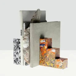 Swirl Boekensteun Set Van 2