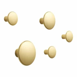 The Dots Metal Haken, 5 Stuks