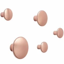 The Dots Metal Haken, 5 Stuks