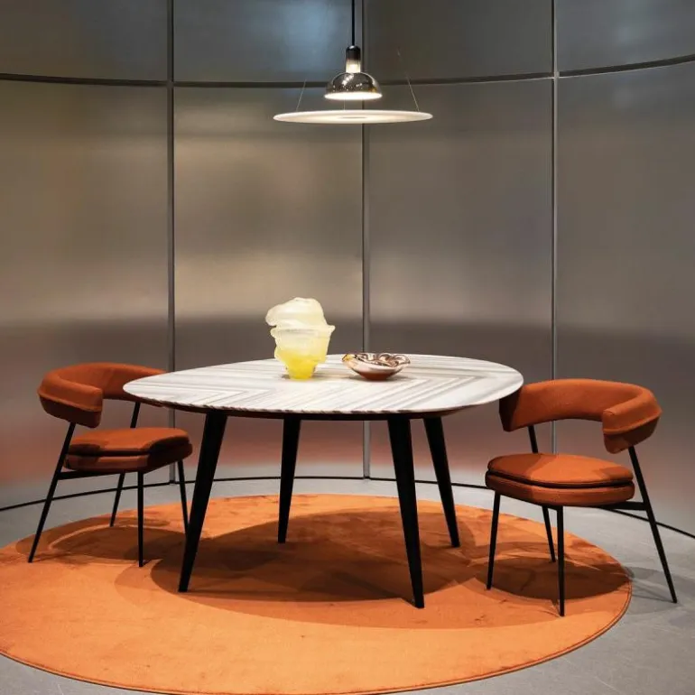 Tweed Eettafel Marmer