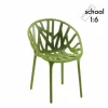 Vegetal Stoel Groen Miniatuur - set van 3