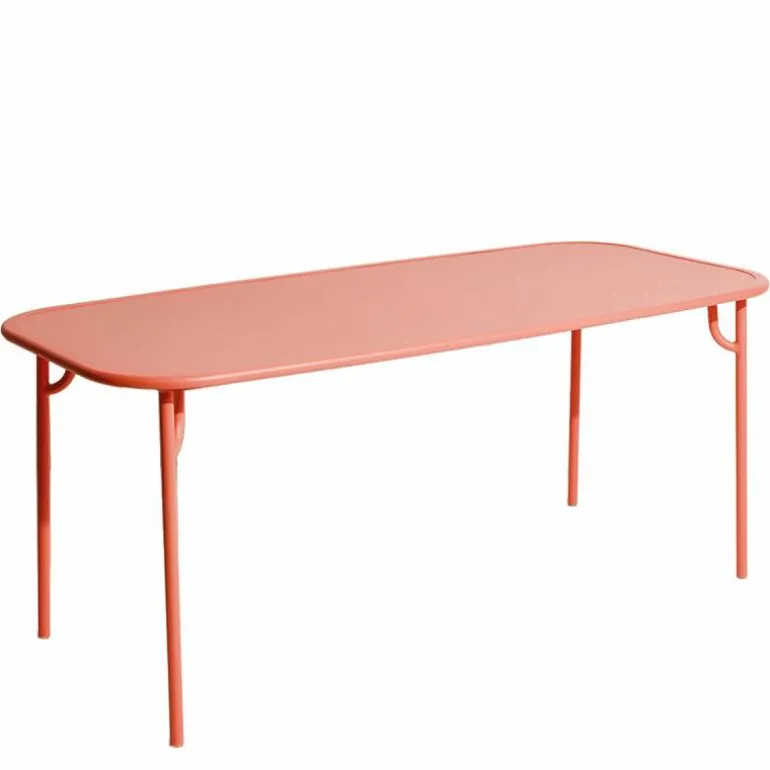 Week-end Eettafel Rechthoekig Dicht Blad