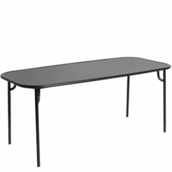 Week-end Eettafel Rechthoekig Dicht Blad