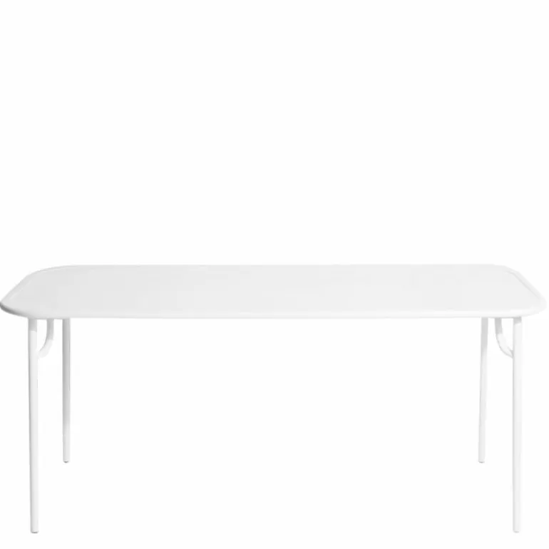 Week-end Eettafel Rechthoekig Dicht Blad