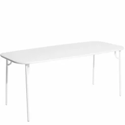 Week-end Eettafel Rechthoekig Dicht Blad