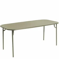 Week-end Eettafel Rechthoekig Dicht Blad