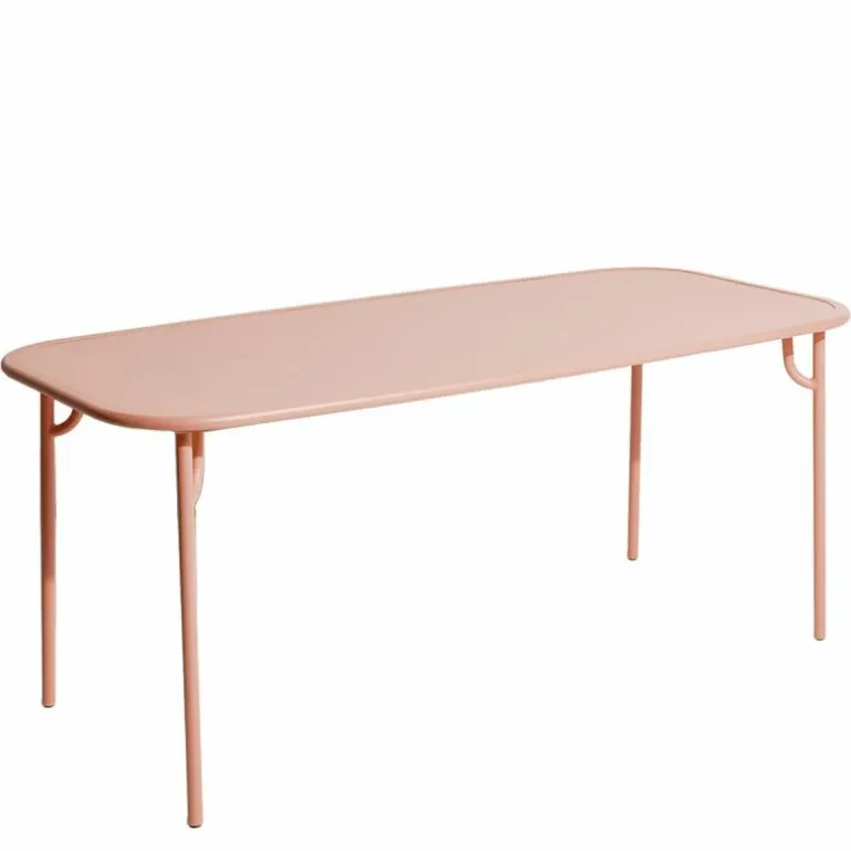 Week-end Eettafel Rechthoekig Dicht Blad