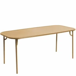 Week-end Eettafel Rechthoekig Dicht Blad