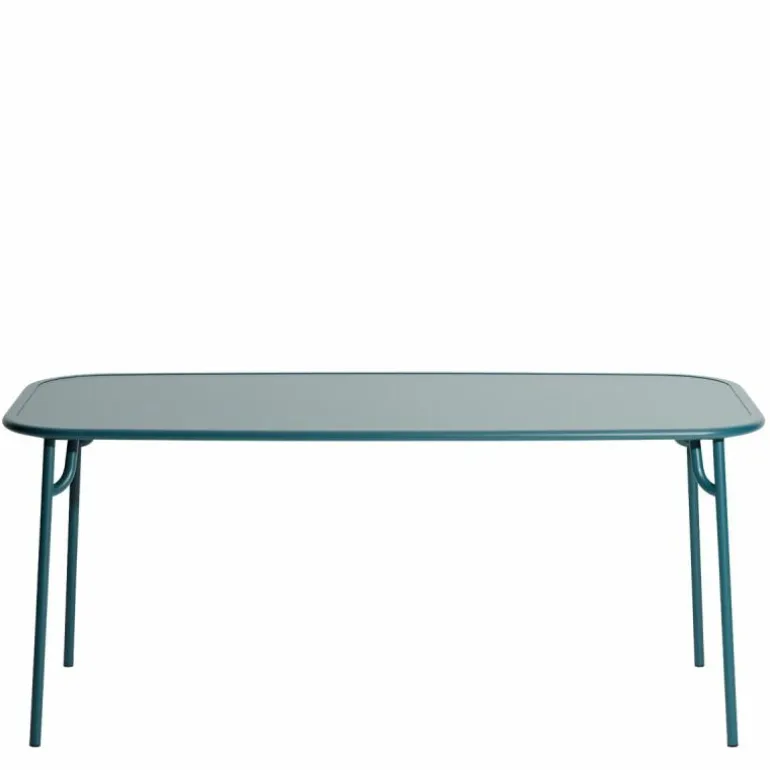 Week-end Eettafel Rechthoekig Dicht Blad
