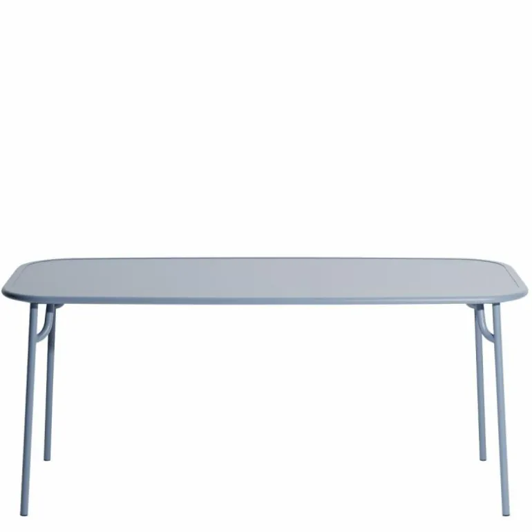 Week-end Eettafel Rechthoekig Dicht Blad