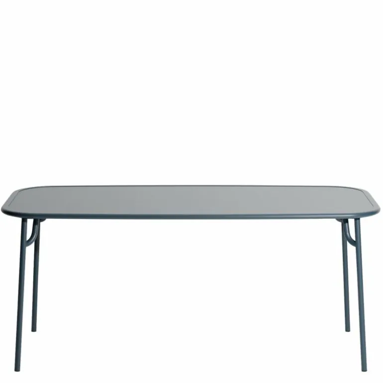 Week-end Eettafel Rechthoekig Dicht Blad