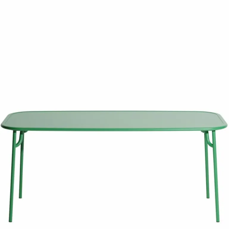 Week-end Eettafel Rechthoekig Dicht Blad