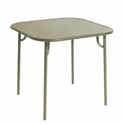 Week-end Eettafel Vierkant Dicht Blad