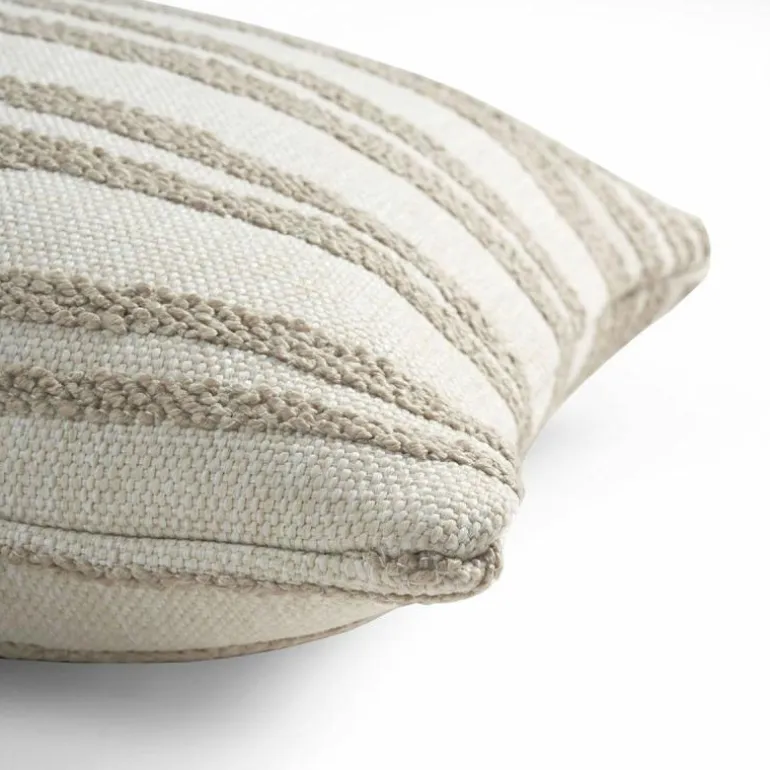 White Stripes Outdoor Kussen