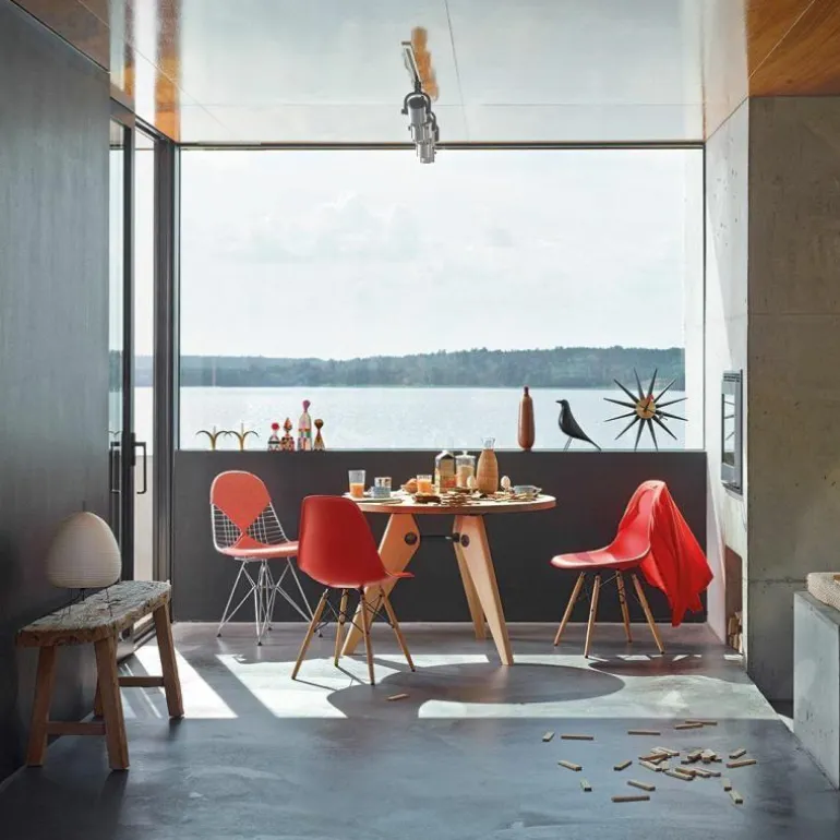 Wire Chair DKR Gestoffeerd