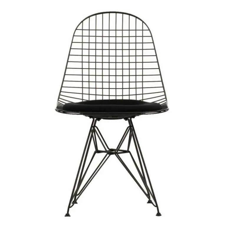 Wire Chair DKR Gestoffeerd