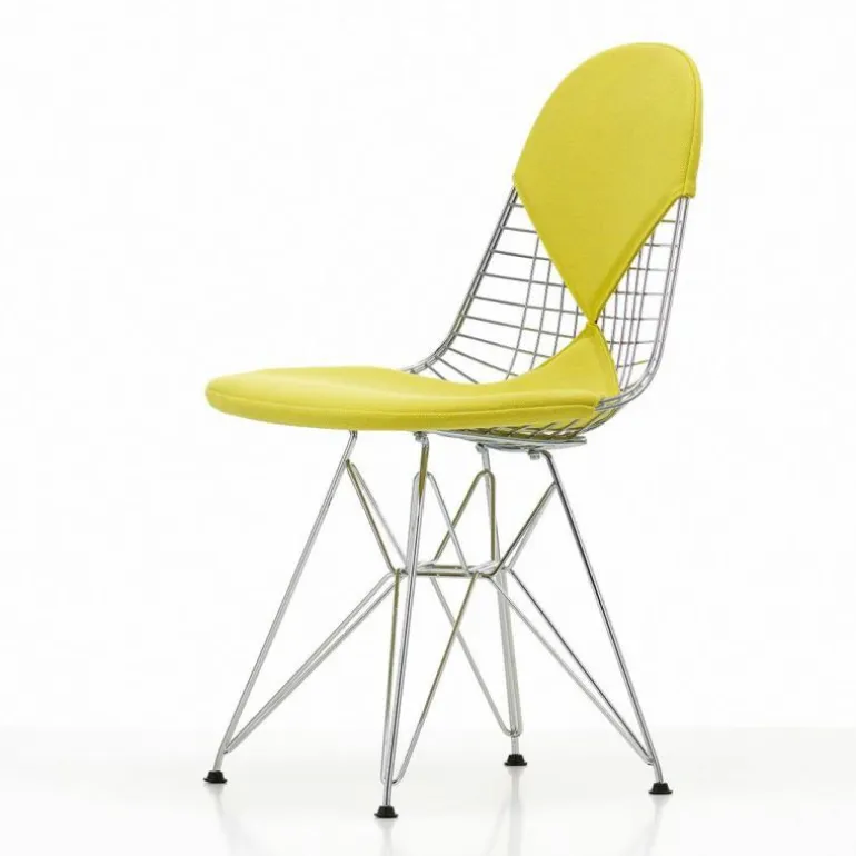 Wire Chair DKR Gestoffeerd