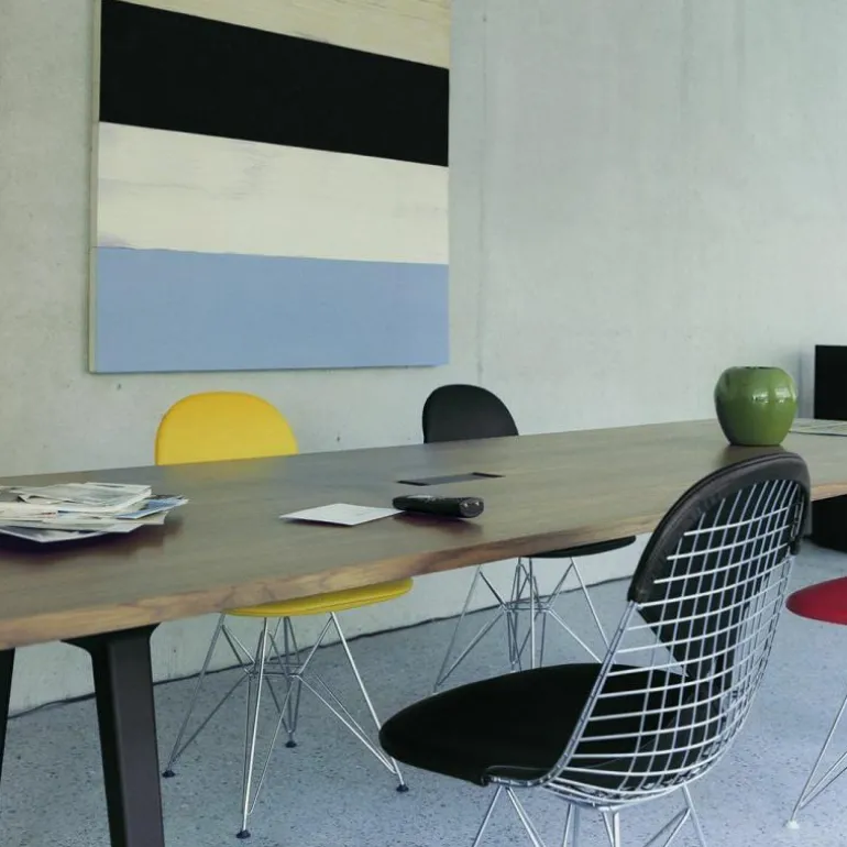 Wire Chair DKR Gestoffeerd