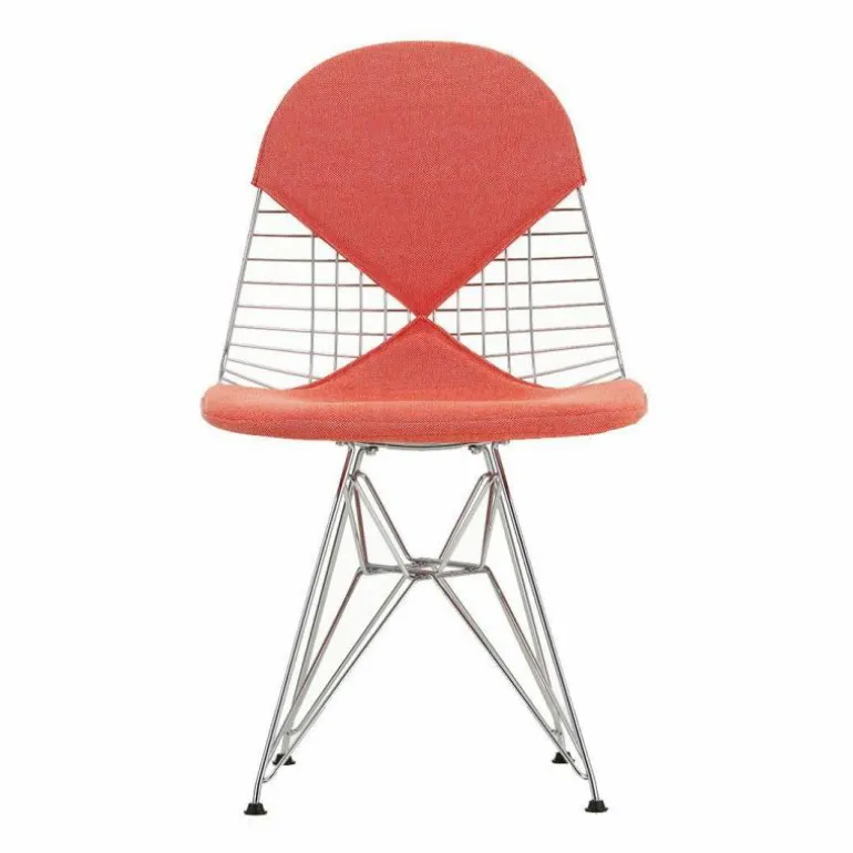 Wire Chair DKR Gestoffeerd