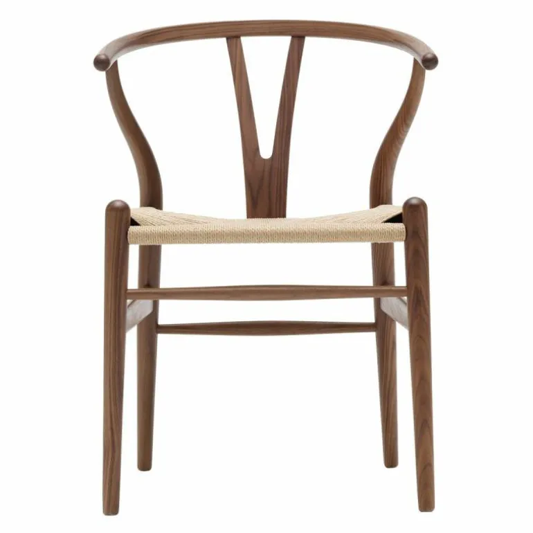 Wishbone Stoel CH24 Noten