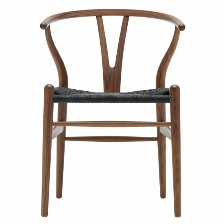 Wishbone Stoel CH24 Noten