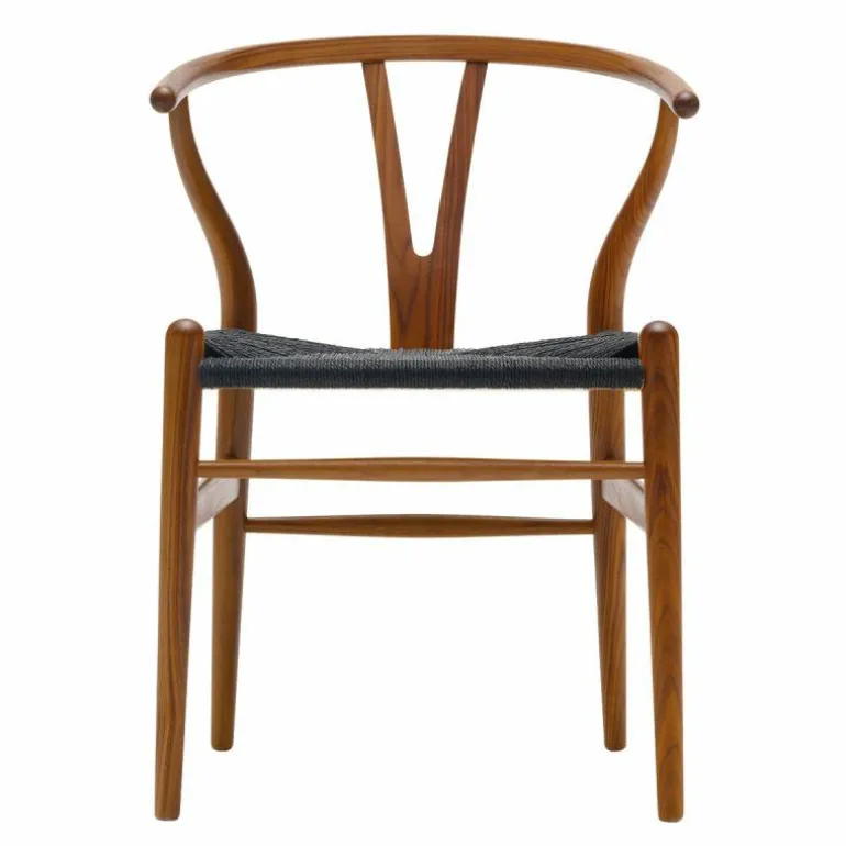 Wishbone Stoel CH24 Noten